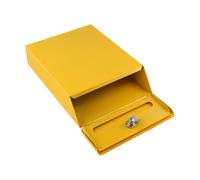 Elegante cassetta postale rustica con due chiavi perfetta per fissare la corrisp