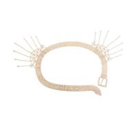 Elegante catena per ombelico con strass pieni di diamanti nappe ornamento per la vita per artisti di danza festival di musica gioielli strass catena del ventre, Misura unica, come descritto, come
