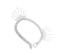 Elegante catena per ombelico con strass pieni di diamanti nappe ornamento per la vita per artisti di danza festival di musica gioielli strass catena del ventre, Misura unica, come descritto, come