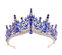 Elegante cerchietto da principessa con strass, perfetto per matrimoni, feste di compleanno, corone eleganti