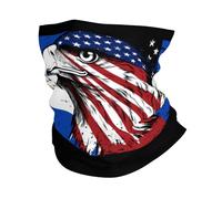 Elegante Cerchietto per Capelli,America And EAN Flag Eagle,Passamontagna Elastico Sciarpa a Mezza Faccia per Motocicletta Uomo Arrampicata 26X30cm