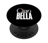 Elegante Ciao Bella minimalista italiano Star Accent Design PopSockets PopGrip Adesivo