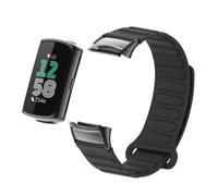 CINTURINO INF Charge 6 - magnetico in silicone impermeabile Nero, Silicone