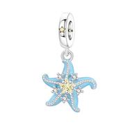 Elegante ciondolo a forma creatura sottomarina con disegni realistici e rivestimento in argento da indossare ogni giorno o per occasioni speciali Elegante ciondolo a forma creatura sottomarina e