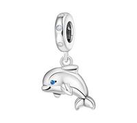 Elegante ciondolo a forma creatura sottomarina con disegni realistici e rivestimento in argento da indossare ogni giorno o per occasioni speciali Elegante ciondolo a forma creatura sottomarina e