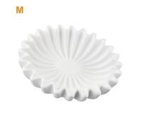 Elegante ciotola decorativa in resina accento estetico per libreria e console