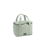 Elegante City Borsa termica in verde menta, 28 x 18 x 21 cm, ca. 10,5 l, con manici larghi, per picnic, scuola, gite, viaggi, cosmetici