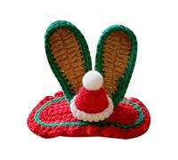 Elegante Clip per capelli di Natale A Altezza degli Occhi Design Clip per Capelli Forcina Accessori Per Capelli Festivi A Maglia Per Bambini Natale