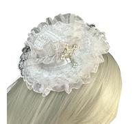 Elegante clip per capelli in pizzo con spiegazioni di ornamento per capelli, dona al tuo look un tocco di eleganza per ogni occasione