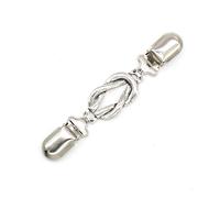 Elegante clip per maglione cardigan scollatura accessorio in lega robusta chiusura sciarpa per donne che amano gli stili retrò elegante incisione floreale, Misura unica, come descritto