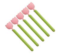 Elegante clip per sacchetti a forma di tulipani, accessorio portatile per conservare e organizzare gli alimenti in scatola, uso quotidiano, snack e sacchetti sigillanti