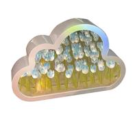 Elegante Cloud Tulipano Specchio Lampada da Tavolo Con Luci LED for Romantico