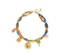 Elegante collana a catena con clavicola con delicato ciondolo a forma mare per abiti da vacanza e da festa, in acciaio inossidabile, per l ' uso quotidiano Catena a goccia d ' olio in acciaio per le