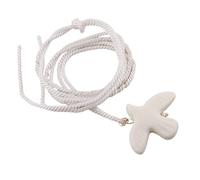 Elegante collana bianca con colombe della pace che simboleggia l'amore e le speranze Orecchini pendenti alla moda adatti per donne e ragazze regalo accessori da viaggio, Misura unica, come descritto