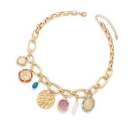 Elegante Collana Clip In Oro Oro Adornata Con La E Fascino Della Stella Un Accessorio Versatile Per Ogni Occasione Indossare La Collana