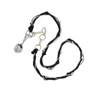 Elegante collana con ciondolo a forma di cucchiaio, alla moda, con un morbido cordoncino intrecciato per gli appassionati di moda, morbida e delicata sulla pelle, Misura unica, come descritto, come