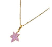Elegante collana con ciondolo a forma di stella marina con ciondolo a forma di animale per bambini e bambine