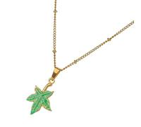 Elegante collana con ciondolo a forma di stella marina con ciondolo a forma di animale per bambini e bambine