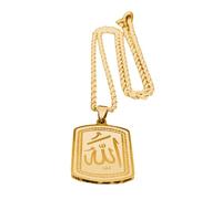 Elegante collana con ciondolo a tema arabo, accessorio alla moda, adatto per feste e incontri culturali, da indossare tutti i giorni, Misura unica, come descritto, come descritto