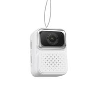 Elegante collana con fotocamera in miniatura, design leggero per liberare le mani e look alla moda per occasioni e feste con fotocamera remota