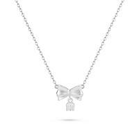 Elegante collana in argento Sterling con ciondolo a forma di farfalla e fiore, 15,7 + 2 catene regolabili, design realistico a farfalla, regalo ideale per le donne