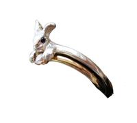 Elegante collezione di anelli ispirati al coniglio, leggero, vestibilità comoda, facile da usare, con cristalli di metallo accentuati per l'uso quotidiano, anelli impilabili, versatili, con, come