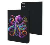 Elegante Colorato Elegante Polpo Caso Compatibile per IPAD Pro 20/21/22 (11 Pollici) Tablet Casi Del Basamento Della Copertura Protettiva con Sleep/Wake