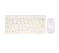 Elegante combinazione di tastiera e mouse wireless, il design retrò incontra la funzionalità moderna, risposta sensibile con squisiti tasti