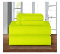 Elegante comfort, lusso, 1500, set di lenzuola in microfibra di qualit alberghiera premium, 4 pezzi - Lenzuolo con angoli elasticizzato antipieg