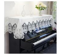 Elegante copertura per pianoforte verticale in stile europeo, copertura per pianoforte in tessuto, copertura per panca per pianoforte, suona il pianoforte senza prendere D 80 * 210cm