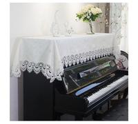 Elegante copertura per pianoforte verticale in stile europeo, copertura per pianoforte in tessuto, copertura per panca per pianoforte, suona il pianoforte senza prendere G 58 * 118cm