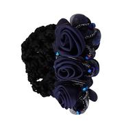 Elegante copertura per, rete a rete con design decorativo, rete traspirante, fascino alla moda, migliora senza sforzo il tuo look, 8 x 8 x 5 cm, per donne, Blu violaceo, 1 count (Pack of 1)