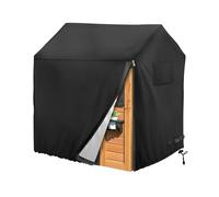 Elegante Copertura Protettiva Nera 210D per Strutture Gioco Esterno Bambini