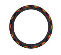 Elegante Copertura Volante Us 24Th Mechanized Infantry Division Patch Auto Accessori Elastica Auto Coprivolanti Per Camion, Suv, Macchina