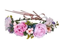 Elegante copricapo a forma di corona for viaggi, vacanze e matrimoni, perfetto for spose e damigelle.