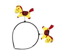 Elegante copricapo adorabile a molla per cavalli, comodo per lunghe ore di apprendimento scolastico, senza disagio, fascia per capelli zodiacale