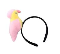 Elegante copricapo per capelli con uccellino, per feste di compleanno, divertente copricapo per Halloween