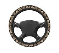 Elegante coprivolante elasticizzato universale con motivo a pelle di serpente, coprivolante antiscivolo, traspirante, per SUV e camion