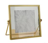 Elegante cornice in metallo con design galleggiante, perfetta per esporre opere d'arte e foto care (staffa nera da 17,8 cm)