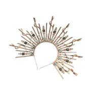 Elegante coroncina a forma di testa di serpente, accessorio per feste alla moda, adatto per un look elegante e misterioso