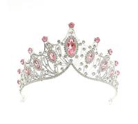 Elegante corone da sposa fascia accessorio portatile per migliorare gli stili di matrimonio, forniture per balli e eventi speciali diademi di compleanno, Misura unica, come descritto