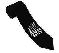 Elegante Cravatta Da Uomo, G-Un American Flag, Cravattino Per Lavoro, Classico Cravatte Da Uomini Per Ballo Di Fine Anno Festa Affari