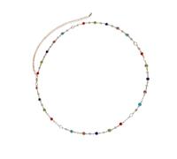 Elegante cristallo accentato catena della vita catena del corpo alla moda per le donne accessori gioielli eleganti per l'uso quotidiano donne corpo alla moda, Misura unica, come descritto, come