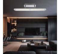 Elegante Cromo 10,5 W LED Soffitto Camera Letto Lampada Loft Luce Big Luce