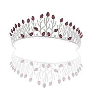Elegante Crowcrowtiara Crystal Cristal Craonazioni Tiara per capelli Cessory Prom Party Birthday Tiara per ragazza e Womebridal, taglia: 16 * 5,5 cm