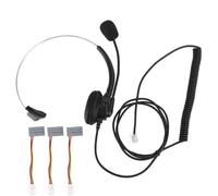 Elegante cuffia telefonica con filo per comunicazioni senza interruzioni, suono nitido, suono nitido, suono nitido, suono nitido, suono nitido, suono