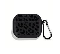 Elegante custodia in TPU con texture antiscivolo per auricolari di prima/seconda/terza/quarta generazione, con raffinata fantasia leopardata.