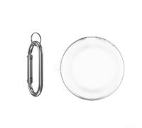 Elegante custodia trasparente per Soundcore Sleep A20, su misura, aderente, protegge dall'usura quotidiana (trasparente)