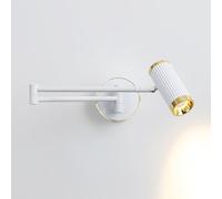 Elegante da da Parete a LED da 5 W 4000 K - Applique in Metallo reabile dal Design Nordico per la Lettura e l'illuminazione Domestica contemporanea