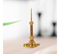 Elegante Decorazione Del Modello Della Torre di Shanghai per L'esposizione